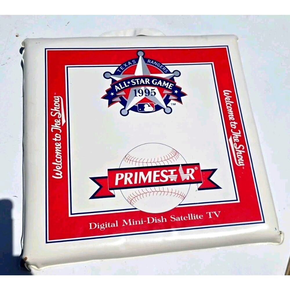 1995 All Star Baseball Game Seat Cushion The Ballpark in Arlington Texas Rangers